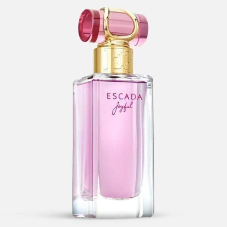 Buy **Escada Joyful 75 ML EDP** in Qatar from Luca Perfumes Qatar – fresh floral perfume for women, 75ml Eau de Parfum, soft, feminine and long lasting scent.
