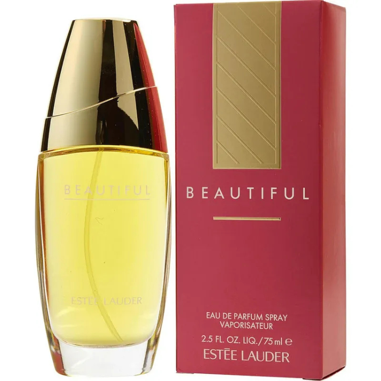 Buy Estee Lauder Beautiful Eau de Parfum 75ml 75ML EDP Qatar from Luca Perfumes Qatar, floral women perfume, long lasting fragrance, best price Doha.
