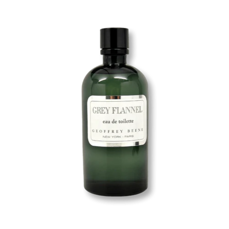 Geoffrey Beene Grey Flannel 240 ML EDT original men’s perfume available at Luca Perfumes Qatar – classic aromatic woody fragrance in Doha Qatar
