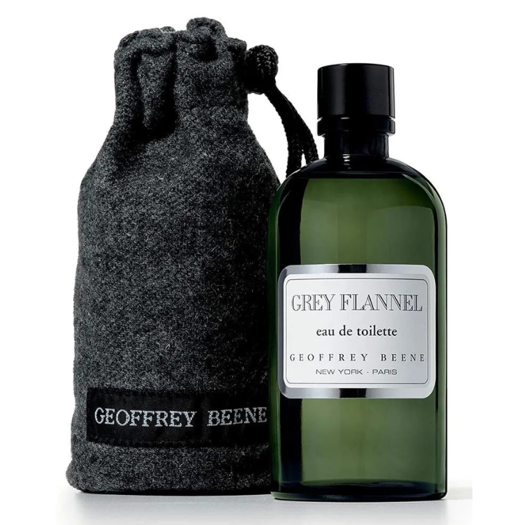 Geoffrey Beene Grey Flannel 240 ML EDT original men’s perfume available at Luca Perfumes Qatar – classic aromatic woody fragrance in Doha Qatar