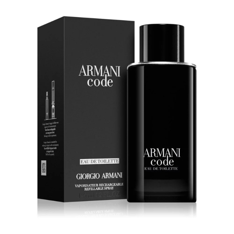 Armani Code Eau de Toilette, Armani Code perfume bottle, Giorgio Armani designer fragrance, spicy oriental EDT, men’s luxury perfume 125 ml, long lasting fragrance, Giorgio Armani signature scent