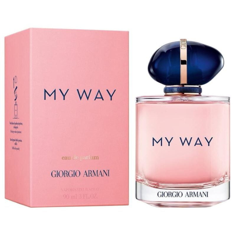 Giorgio Armani My Way Eau de Parfum, My Way perfume bottle, Armani luxury fragrance, floral fresh women’s perfume, long lasting EDP 90 ml, designer niche fragrance, Giorgio Armani signature scent