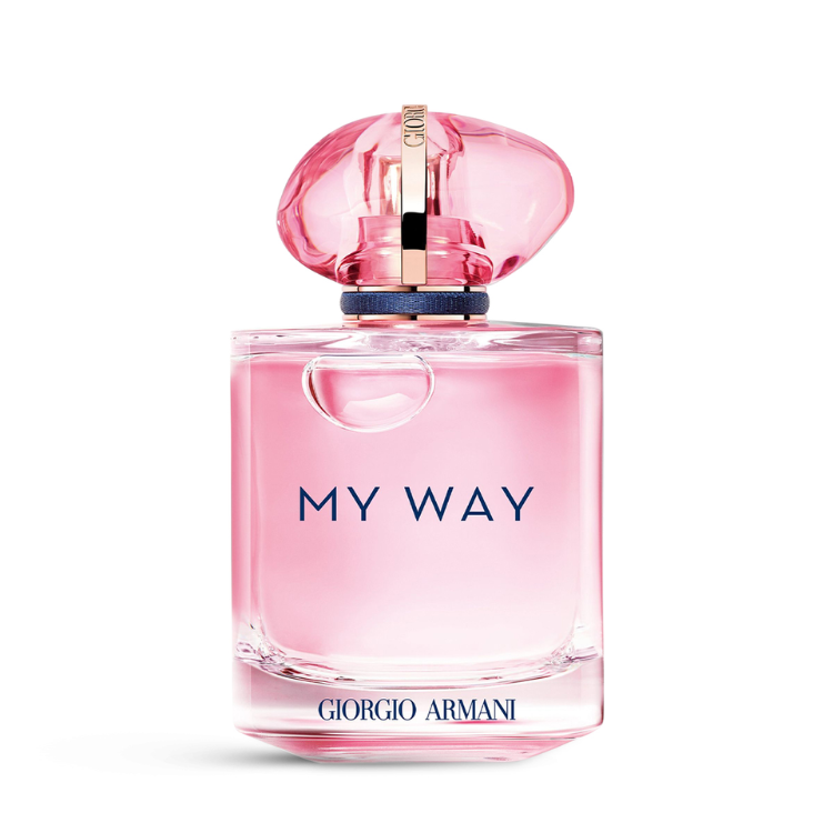 Giorgio Armani My Way Nectar Eau de Parfum, My Way Nectar perfume bottle, floral fresh fragrance, women’s luxury perfume 90 ml, long lasting EDP, Giorgio Armani signature scent