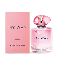Giorgio Armani My Way Nectar Eau de Parfum, My Way Nectar perfume bottle, floral fresh fragrance, women’s luxury perfume 90 ml, long lasting EDP, Giorgio Armani signature scent