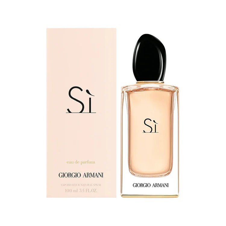 Giorgio Armani Si 100ml EDP perfume with soft sweet scent, original fragrance in Qatar