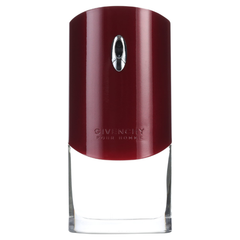 Pour Homme 100ml eau de toilette bottle in clear square glass with warm amber tone and silver cap
