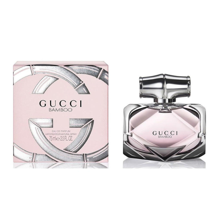 Gucci Bamboo 75ml EDP perfume with soft floral woody scent, original fragrance in Qatar
