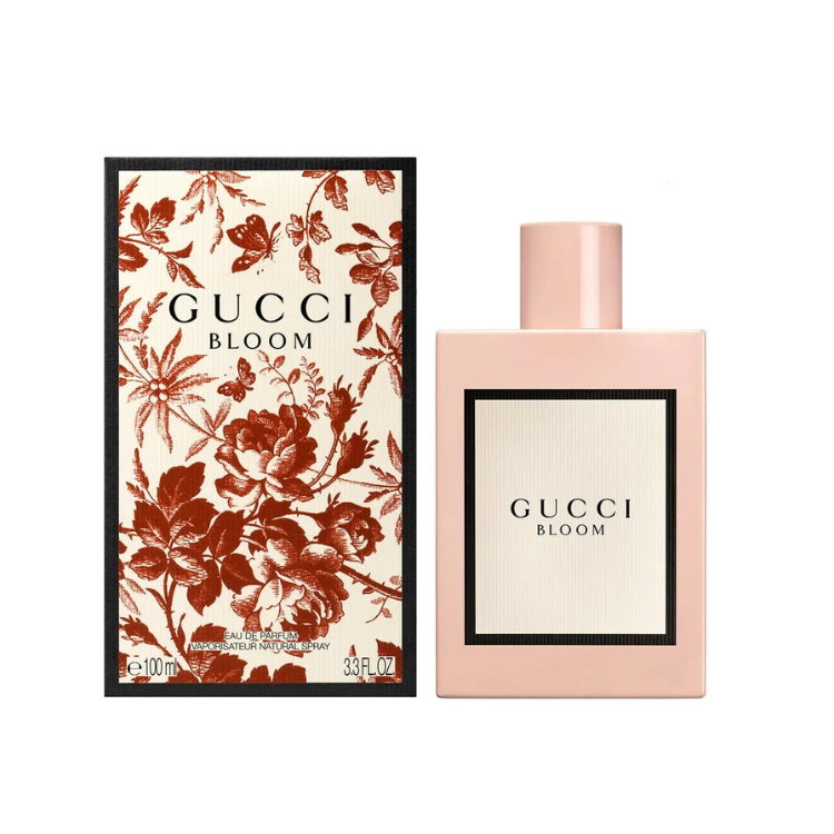 Gucci Bloom 100ml EDP perfume with rich white floral scent, original fragrance in Qatar
