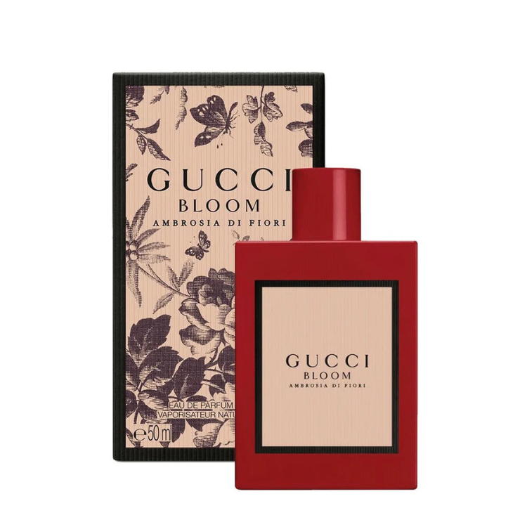 Gucci Bloom Ambrosia di Fiori Intense EDP 100ML available at Luca Perfumes Qatar – luxurious floral women’s designer fragrance perfume in Qatar
