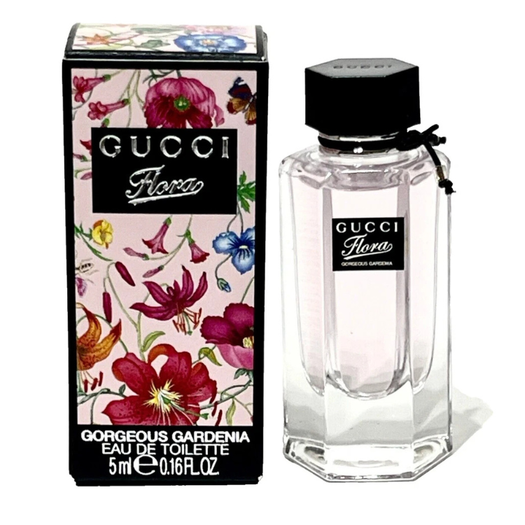 Gucci Flora Gorgeous Gardenia miniature 5ml EDP perfume original Qatar Luca Perfumes

