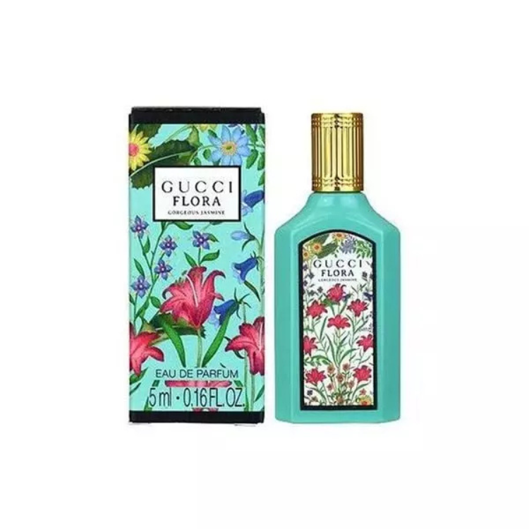 Gucci Flora Gorgeous Jasmine miniature 5ml EDP perfume original Qatar Luca Perfumes
