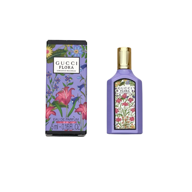 Gucci Flora Gorgeous Magnolia miniature 5ml EDP perfume original Qatar Luca Perfumes

