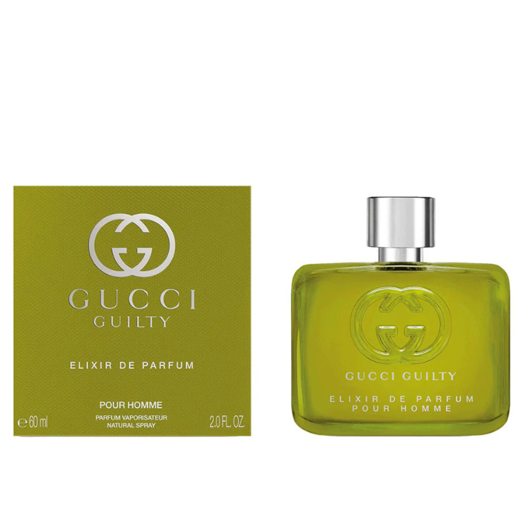 Gucci Guilty Elixir de Parfum 60ML for Men available at Luca Perfumes Qatar – luxury men’s designer fragrance perfume in Qatar
