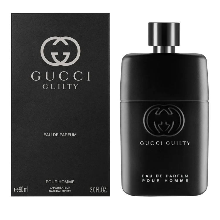 Gucci Guilty Pour Homme 90ml EDP perfume with fresh spicy woody scent, original fragrance in Qatar
