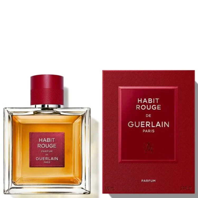 Guerlain Habit Rouge Parfum 100ML for Men available at Luca Perfumes Qatar
 – luxury masculine fragrance online in Qatar with fast delivery