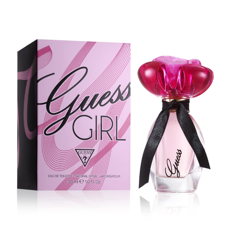 Guess Girl 100 ML EDT original women’s perfume available at Luca Perfumes Qatar – fresh floral fruity fragrance in Doha Qatar
