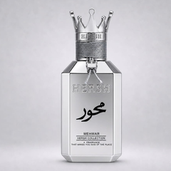 Hersh Mehwar Silver EDP 100ML available at Luca Perfumes Qatar – elegant Arabic fragrance perfume in Qatar
