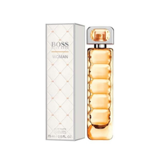 Hugo Boss Boss Woman 75ml EDT perfume with fresh fruity floral scent, original fragrance in Qatar

