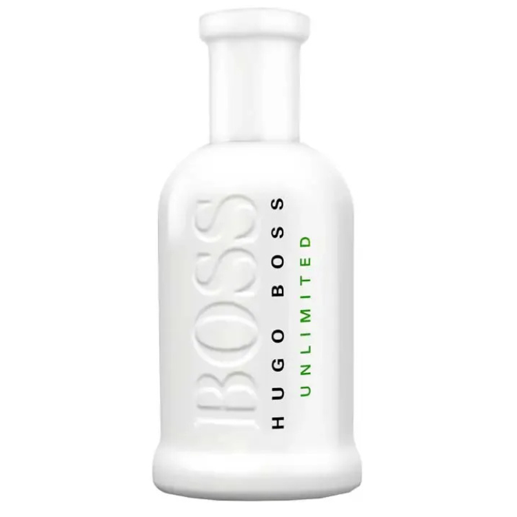 Hugo Boss Bottled Unlimited 100ml EDT perfume with fresh citrus aromatic scent, original fragrance in Qatar
