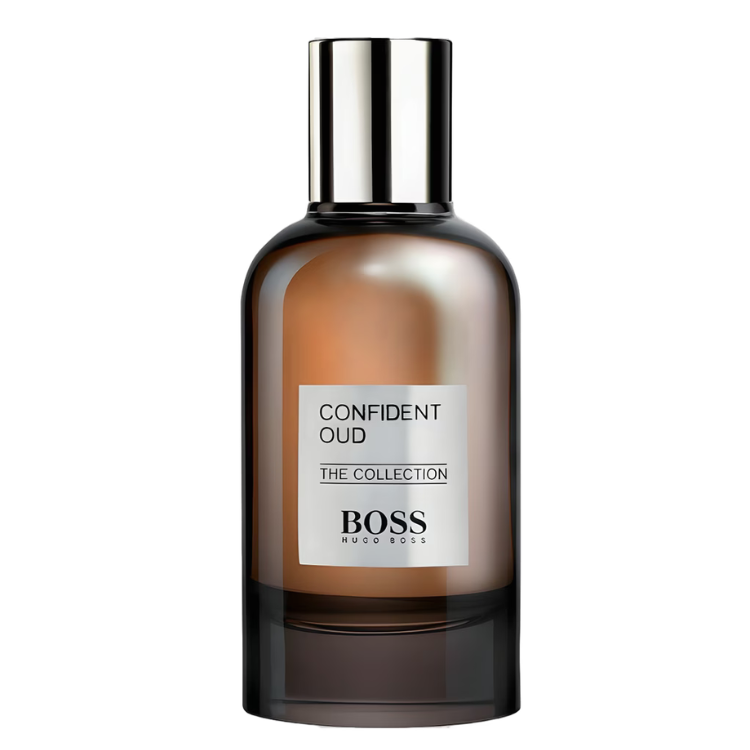 Hugo Boss Confident Oud Eau de Parfum 100ML available at Luca Perfumes Qatar – luxury oud designer fragrance perfume in Qatar
