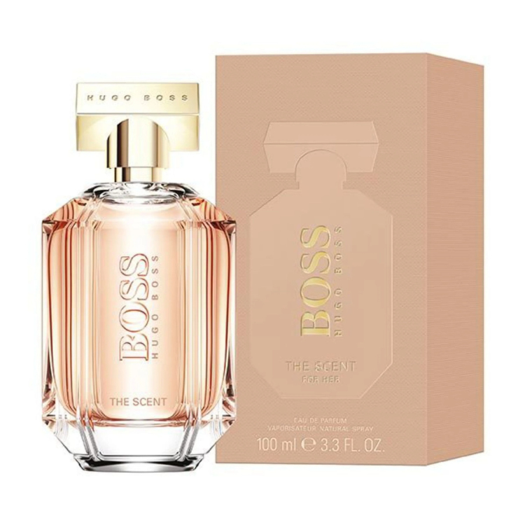 Hugo Boss The Scent For Her 100ml EDP perfume with warm sweet floral scent, original fragrance in Qatar
