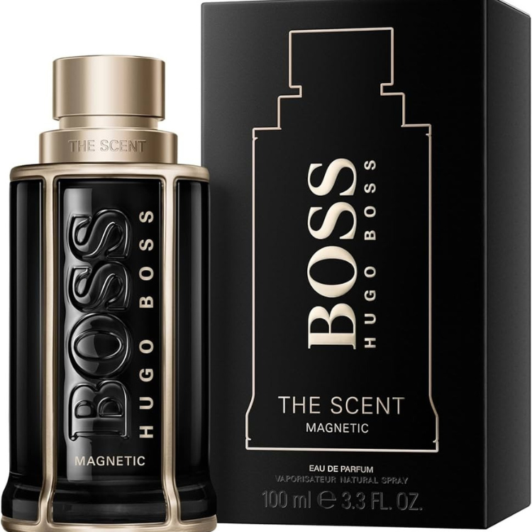 Hugo Boss The Scent Magnetic 100ml EDP perfume with warm sweet spicy scent, original fragrance in Qatar
