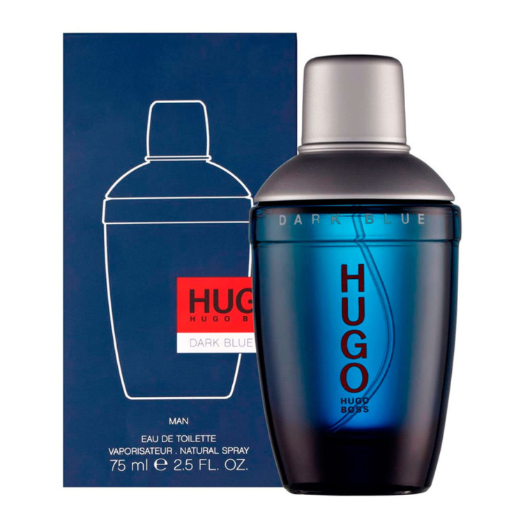 Hugo Boss Dark Blue EDT 75ml for men by Luca Perfumes Qatar, men’s perfume in Qatar
