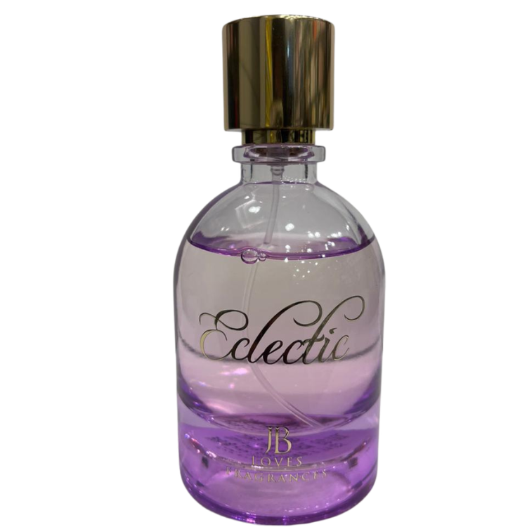 JB Loves Fragrances Edectic 105 ML EDP at Luca Perfumes Qatar, original long-lasting Eau de Parfum fragrance available in Doha, Qatar with fast delivery.
