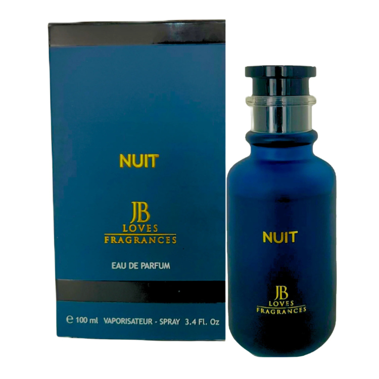 Shop JB Loves Fragrances Nuit 100 ML EDP at Luca Perfumes Qatar, original men’s perfume available in Doha, Qatar with fast delivery.
