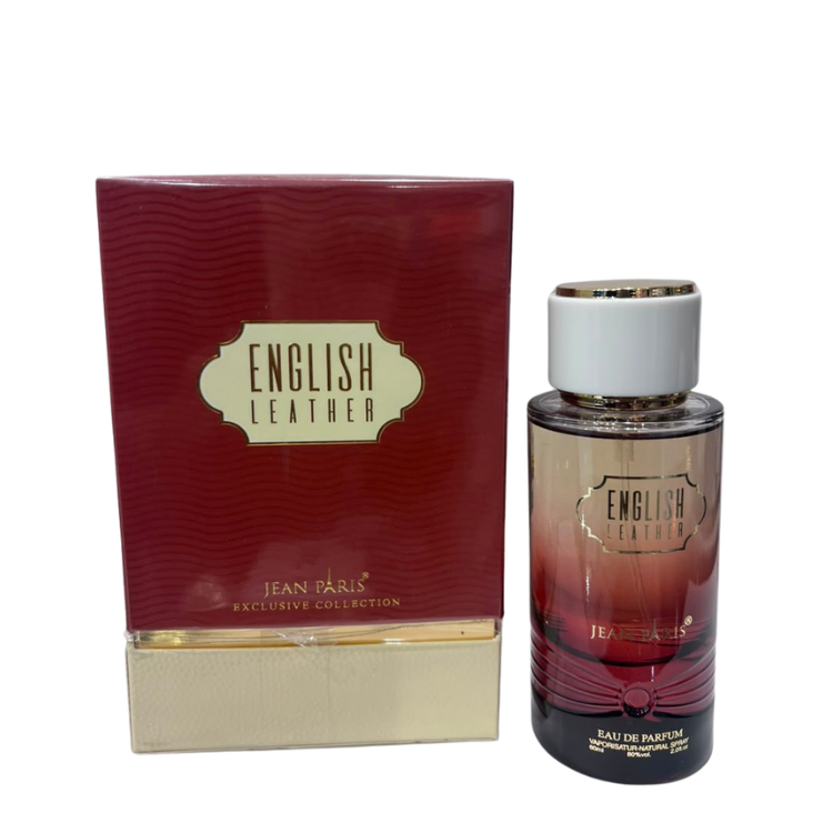 Jean Paris English Leather EDP 100ML available at Luca Perfumes Qatar – classic leather fragrance perfume in Qatar
