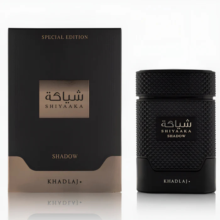 Khadlaj Shiyaaka Shadow EDP 100ML available at Luca Perfumes Qatar – luxury long lasting fragrance perfume in Qatar
