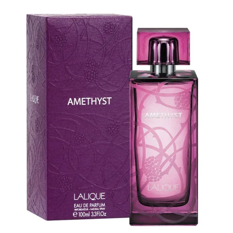 Lalique Amethyst 100 ML EDP original women’s perfume available at Luca Perfumes Qatar – rich floral fruity fragrance in Doha Qatar
