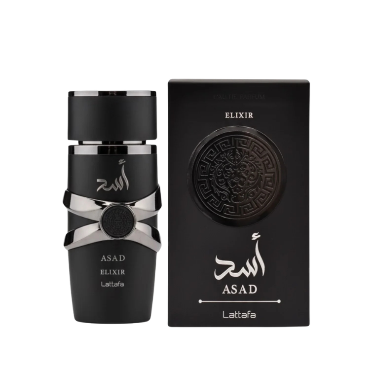 Lattafa Asad Elixir EDP 100ML available at Luca Perfumes Qatar – luxury men’s fragrance perfume in Qatar
