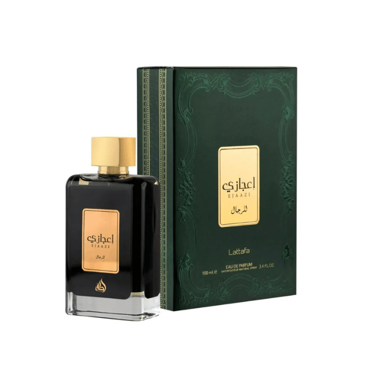 Lattafa Ejaazi EDP 100ML for Men available at Luca Perfumes Qatar – premium Arabic men’s fragrance perfume in Qatar
