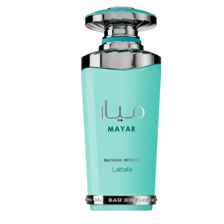 Lattafa Mayar 100ML Natural Intense vibrant fruity floral fragrance for women available at Luca Perfumes Qatar with fast delivery across Doha
