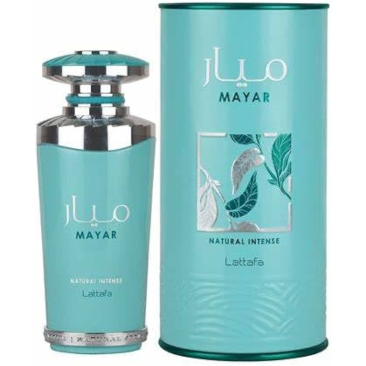 Lattafa Mayar 100ML Natural Intense vibrant fruity floral fragrance for women available at Luca Perfumes Qatar with fast delivery across Doha
