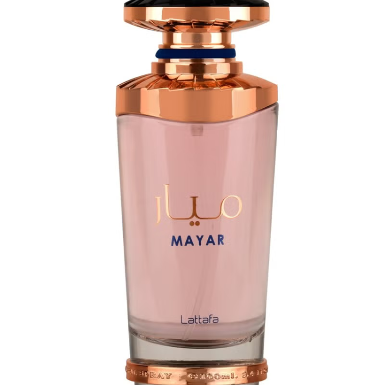 Lattafa Mayar Pink 100ML EDP sweet floral fruity fragrance for women available at Luca Perfumes Qatar with fast delivery in Doha
