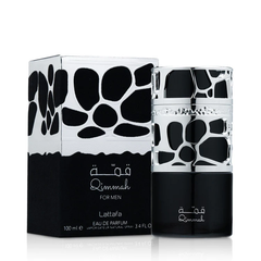 Lattafa Qimmah For Men 100ML EDP fresh spicy woody fragrance for men available at Luca Perfumes Qatar with fast delivery across Doha
