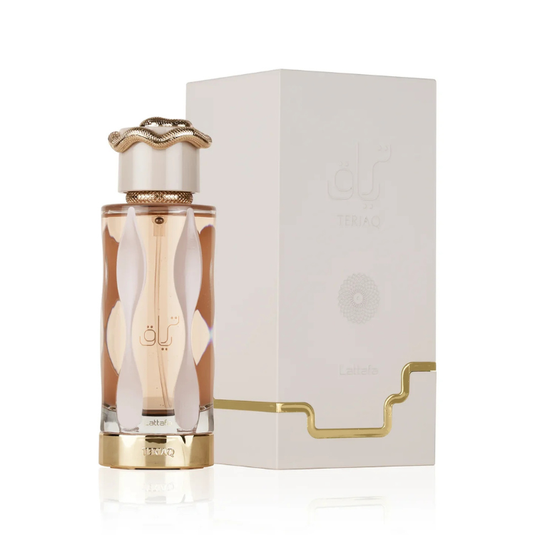 Lattafa Teriaq 100ml EDP perfume original Qatar Luca Perfumes
