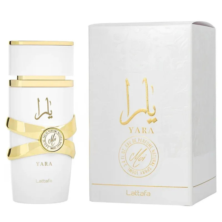 Lattafa Yara Moi 100ML EDP sweet floral fruity fragrance for women available at Luca Perfumes Qatar with fast delivery in Doha
