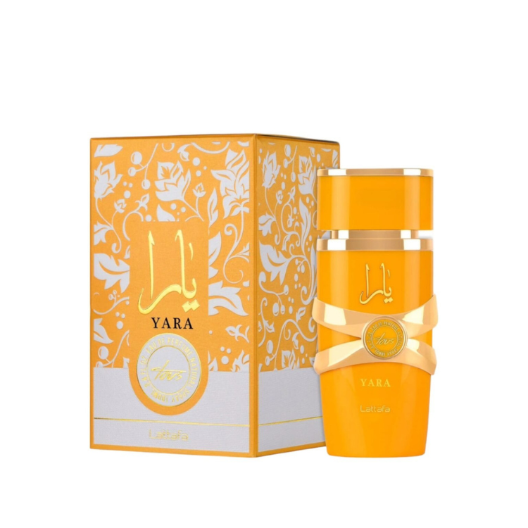 Lattafa Yara Tous 100ML EDP sweet floral fruity fragrance for women available at Luca Perfumes Qatar with fast delivery across Doha
