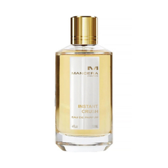 Mancera Instant Crush Eau de Parfum, Instant Crush perfume bottle, Mancera Paris niche fragrance, unisex luxury perfume, saffron amber floral scent, long lasting EDP 120 ml, French niche perfumery, Mancera glass bottle gold cap