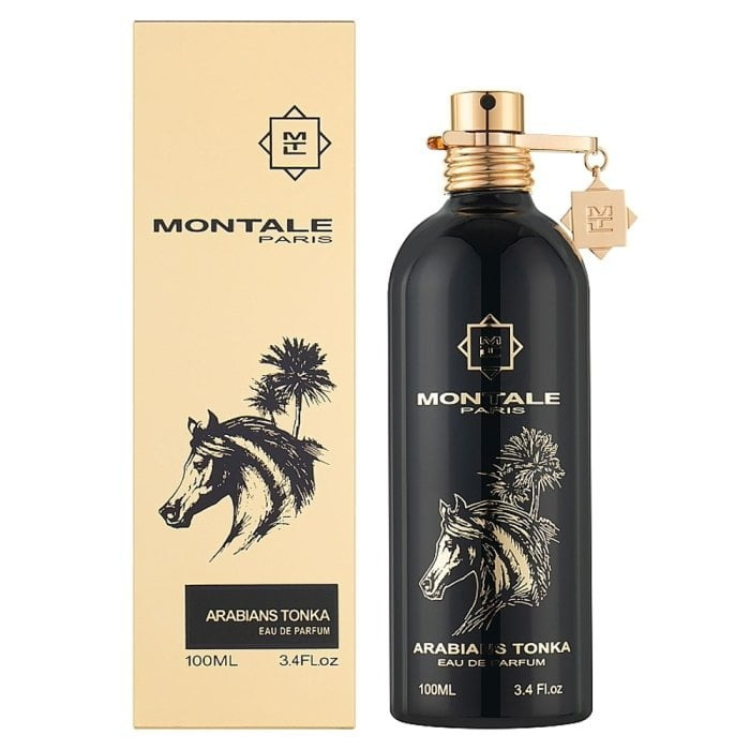 Montale Arabians Tonka Eau de Parfum, Arabians Tonka perfume bottle, Montale Paris niche fragrance, oud tonka vanilla scent, spicy sweet oriental perfume, unisex luxury fragrance, long lasting EDP 100 ml