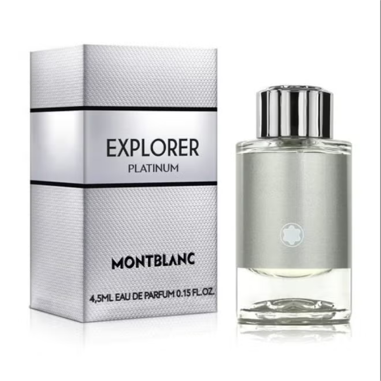 Montblanc Explorer Platinum miniature 4.5ml EDP perfume original Qatar Luca Perfumes
