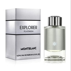 Montblanc Explorer Platinum miniature 4.5ml EDP perfume original Qatar Luca Perfumes

