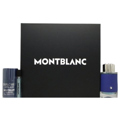 Montblanc Explorer Ultra Blue Gift Set 100ML EDP men perfume Luca Perfumes Qatar
