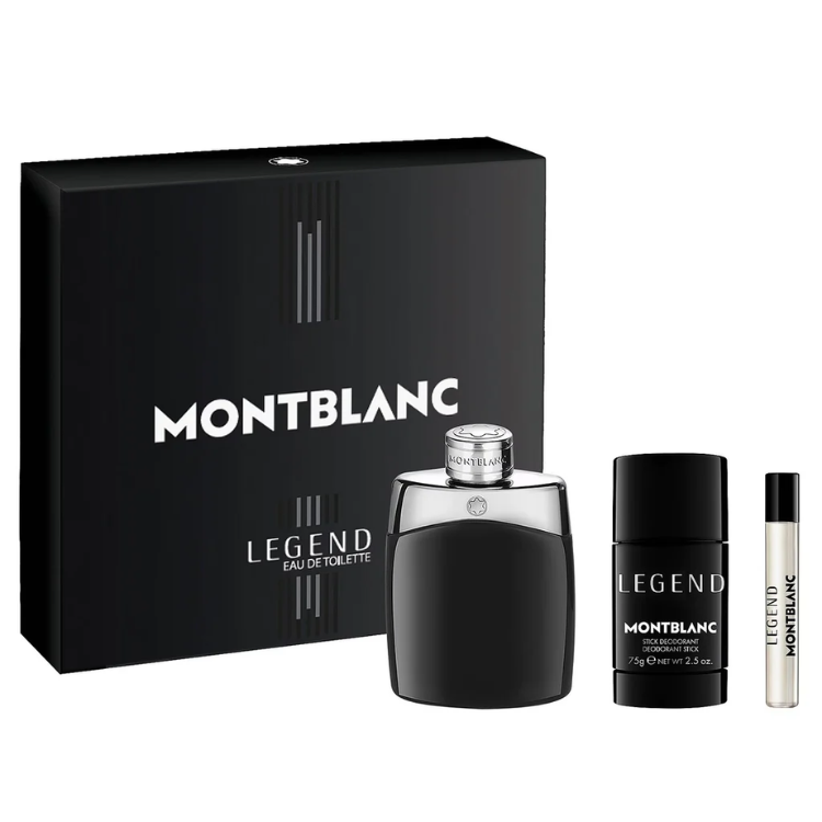 Montblanc Legend Gift Set 100ML EDT men perfume Luca Perfumes Qatar
