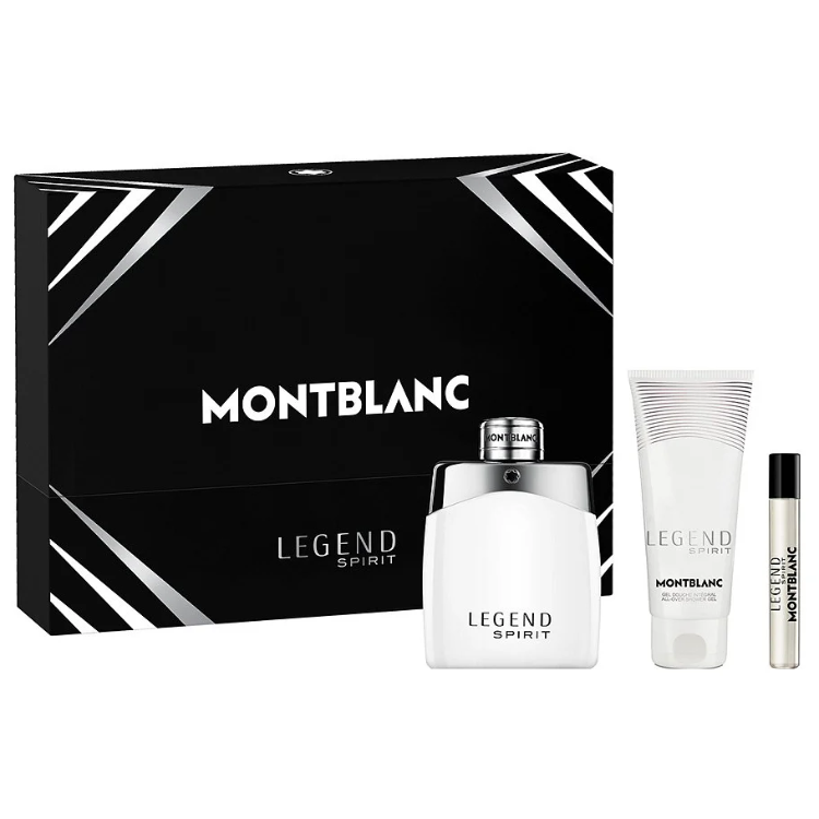 Montblanc Legend Spirit Gift Set 100ML EDT men perfume Luca Perfumes Qatar
