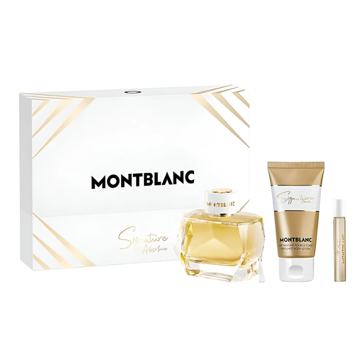 Montblanc Signature Absolue Gift Set 90ML EDP women perfume Luca Perfumes Qatar
