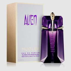 Buy Mugler Alien Talisman Rechargeable Eau de Parfum 60ml 60ML EDP in Qatar, rich women perfume, long lasting scent, best price Doha.
